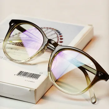 Kare Oculos De Grau Viodream Plastik Titanyum Unisex Klasik Moda Tam Gözlük Reçeteli Gözlük Perçin gözlük