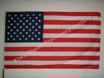 Amerika Birleşik Devletleri Bayrağı 150X90cm (3x5FT) 100 100D Polyester Çift Yüksek Kaliteli Ücretsiz Nakliye ABD Amerikan Bayrağı Dikti