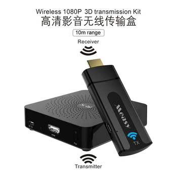 Measy w2h mini 10M kablosuz iletim kablosuz HDMI WiFi Ekran Alıcı 10M 33FT