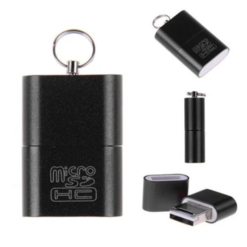Kullanışlı Mini USB 2.0 Micro SD TF T-Flash Bellek Kart Okuyucu 480 Bağdaştırıcısı