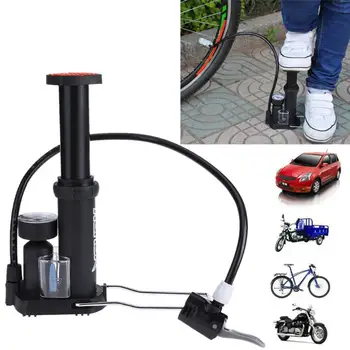 15.5 CM Mini Bisiklet Pompası Taşınabilir Bisiklet Pompası Zemin Pedal Bisiklet Lastik Şişirme FİRMAMIZ Road Mini Bisiklet Hava Pompaları İle piezometer