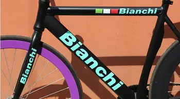 Sevimli siyah yeşil bian chi Yol bisikleti dağ çerçeve çıkartma bisiklet aksesuar sticker Yıldırım DİY İleri Seviye Bisiklet çıkartmaları oyma