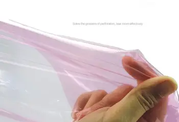 50PCS tek Kullanımlık Yumuşak Plastik Film Uzun Veteriner Eldiven Muayene Eldiveni Kol