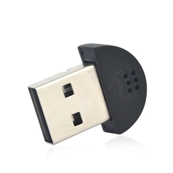 MSN PC Notebook için süper Mini USB 2.0 Mikrofon MİKROFON Ses Adaptörü Sürücü Ücretsiz