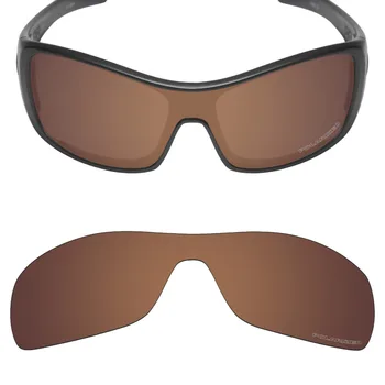 Mryok+ Oakley Antix güneş Gözlüğü Bronz Kahverengi için deniz Suyu Yedek Lensler Karşı POLARİZE