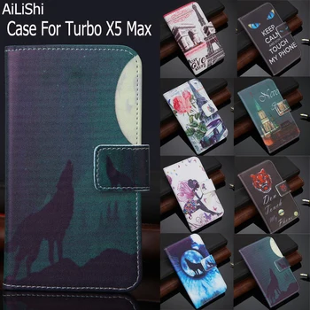 AiLiShi Fabrika Doğrudan! Turbo X5 Max Lüks Flip Kılıf Özel Özel Telefon Kapak Cilt dava Takibi+
