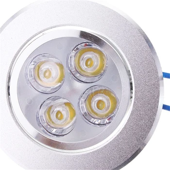 4 w Dim LED ışık Enerji-430lm led spot ışık eve gömme Aşağı Gömme Tavan LED 85-265v 400 Tasarruflu Lamba aşağı led