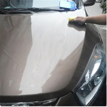 Anti-çizik Araba Sıvı Seramik kaplama Süper Hidrofobik Cam Kaplama Araba cilası Seramik Araba+Sünger Kaplama Aracı