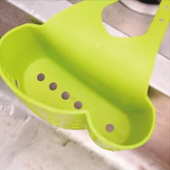 GQİYİBBEİ Yararlı Ayarlanabilir Snap Düğmesi Lavabo Raf Sabun Sepetleri Asılı Raf Mutfak Banyo Enayi Musluk Depolama Drenaj Sünger