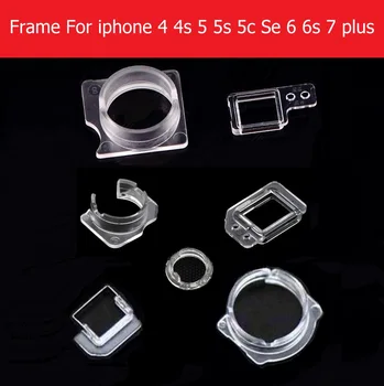 İPhone 4 4s 5 5s 5c 6 6 7 yakınlık Işık Sensörü ve Ön Kamera Plastik Tutacağı ve ön kamera Braketi ring Yedek