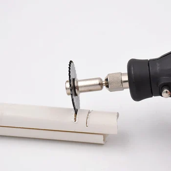 Dremel Döner Aracı Elektrikli Taşlama Aksesuarları İçin 18pcs HSS Döner Bıçakları elmas Kesme Diskleri Dairesel Testere Araçları Kesme