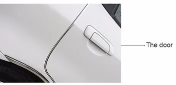 Mercury Grand Marquis Mariner Milan Montego İçin Hava Çıkışı Pano Şerit kapı Dekoratif Sticker stil U Araba