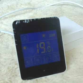 Serin 3 hız ile termostat Ultra-ince ekran fan coil