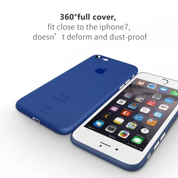Apple iPhone 7 İçin iPhone için Mcdodo 7 8 Vaka Kuğu Serisi Ultra İnce PP Durumda Uygun Plus Cep Telefonu kılıfı