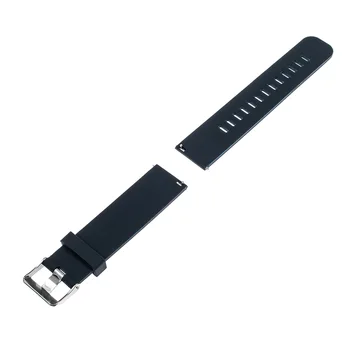 20 mm 22mm Silikon Kauçuk İzlemek Bant Ticwatch için 1 46mm / 2 520 / Ticwatch E kordonlu saat Çabuk Kayış Bilek Kayışı Bilezik