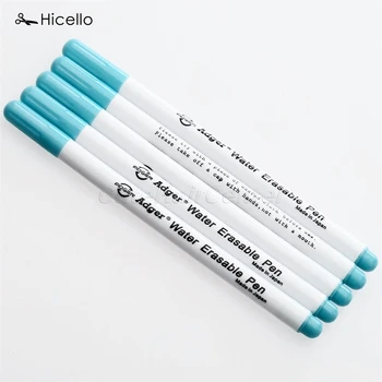 Hicello 1x Dikiş Accesseries Dikiş İşaretleri Eriyen Dikiş Su Silinebilir Kalem Mürekkep Kumaş Marker Kalemler İşleme Aracı DİY