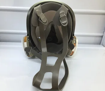 SJL ZW 6800 takım seramik Büyük Görünümü Tam Gaz Maskesi Tam yüz maskesi Respiratör Boya Silikon Maske İlaçlama