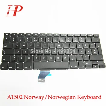 13 Apple Macbook Pro Retina İçin Orijinal Yeni A1502 Norveç Klavye