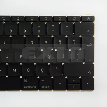 MF855 MF865 EMC2746 ile 12 MacBook Retina için erken Yeni A1534 Türkçe Klavye