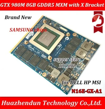 GX N16E X ile GTX980M yeni Orijinal GTX 980M Ekran Kartı-Dirsek--ücretsiz ile Dell Acer MSI HP A1 8 GB GDDR5 MXM DHL/EMS