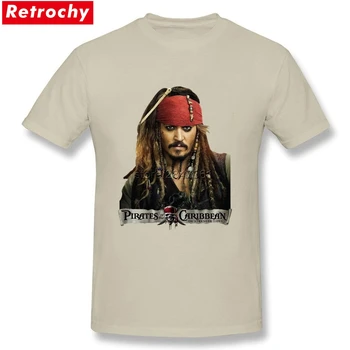 Sipariş Erkek Tişört Büyük beden T Shirt Jack sparrow Özel Kısa Kollu Erkek arkadaşı Birkaç Yaratıcı t-Shirt Gömlek