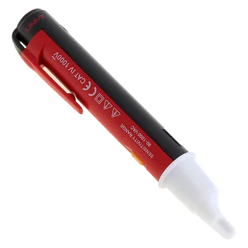 90 ~ 1000 V AC BİRİM UT12A Taşınabilir Temassız Test Kalem Desteği Flash İpucu ve Otomatik Algılama