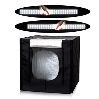 60*Temizleme 60*Oyuncaklar İçin 60CM Fotoğraf Stüdyosu Çekim Taşınabilir Softbox Fotoğraf ışık Kutusu Işık kutusu Kiti Giyim Takı Seti