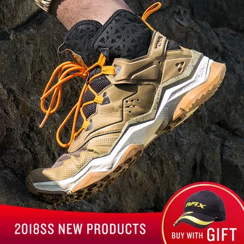RAX Erkek Yürüyüş Anti Dağı Trekking Ayakkabı Bot-slip Erkek Nefes alabilen Rahat Yumuşak Dağ Ayakkabıları Profesyonel Hafif