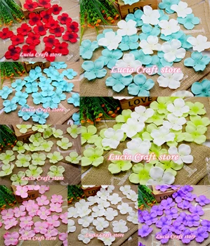 20 g/lot 7,5 cm Yapay Ortanca Çiçek Yaprakları el Yapımı Düğün Dekorasyon Olay Parti Malzemeleri Konfeti 027017037 Çelenk