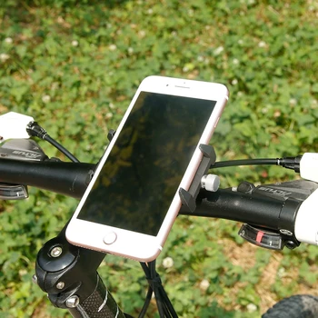 Telefon Mount Naylon PA66 Taban Alaşım Dirsek için 5.6 Genişliği GUB G-83 Bisiklet Gidon Raf-10CM Ayarlanabilir Tutucu Destek Standı