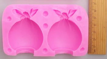 3D erkek ve kız silikon fondan kek kalıp bebek hediye Sabun ile 11 E448 6.7*3.5 cm DİY Mum kalıp Bebek duş hediye*kalıp