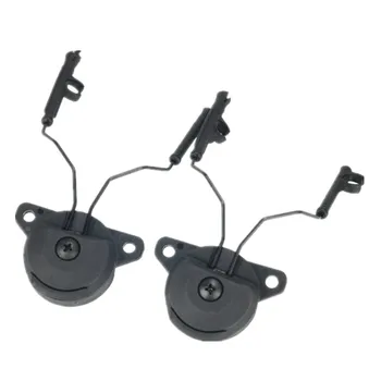 ESKİ kulaklık parçaları ve Kask Ray Adaptörü Comtac I/II Kulaklık Kulaklık Siyah MOTOSİKLET için DE 2 Set
