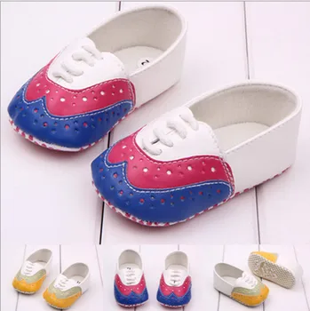 Bebek Ayakkabıları İlk Yumuşak Tek Bebek Bebe Ayakkabı Antislip Walkers
