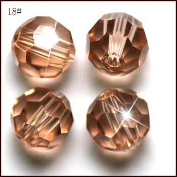 100pcs 6 mm Cam Boncuk Kristal Yuvarlak Boncuk Çin Takı Takı Yapımı Diy Zanaat Malzeme Boncuk Toptan Boncuk karşı Karşıya