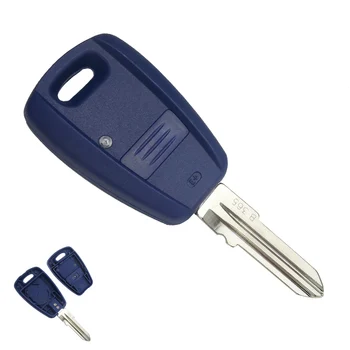 Fiat için fiat uzak kılıfı yedek anahtar kabuk fob için OkeyTech 1 parça oto araba anahtarı çift kişilik çift kişilik punto seicento bravo stilo