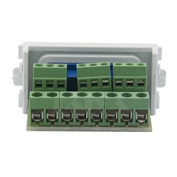 Arka vida konnektör ile 3+9 VGA Konnektör duvar tabağı