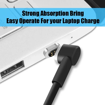 SİKAİ Manyetik Macbook Pro Laptop Cep Telefonu için USB Kablosu subwoofer'lar PD Hızlı Şarj-C Tipi-C Şarj Kablosu 2M Mag Kablo düzeltilebilir