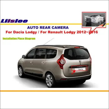 Renault Lodgy 2012~2016 / Arka görüş Kamerası / Plaka Lambası OEM İçin Dacia Lodgy / İçin Liislee Araba Park Kamerası