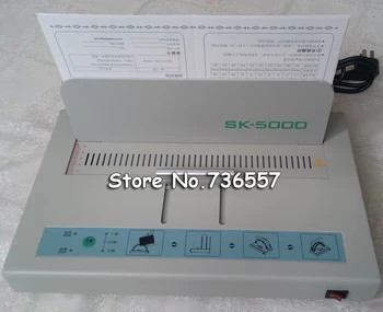 1 ADET 220V 50 Hz 100 WATT SK5000 Sıcak Tutkal Ciltleme Makinesi Masaüstü Mükemmel Kağıt Termal Bağlayıcı Elektrikli Metal Kitap Makinesi