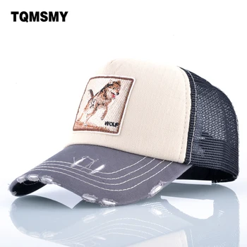 TQMSMY casquette erkekler Örgü Nakış Kurt desen Beyzbol Şapkası Unisex Hip Hop kemik casual Marka Snapback Kapaklar kadın güneş şapka