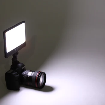 Fotoğraf makinesi ya da kamera 80pcs için FalconEyes 2 adet/lot MOBİL Taşınabilir Süper İnce LED IŞIK El Tutucu DV ile 80SL Kit LEDs-