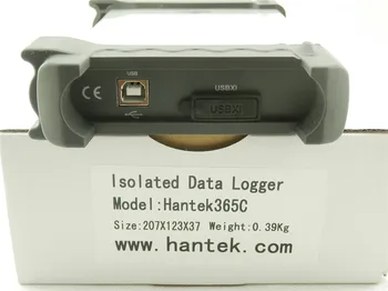 2017 Orijinal Hantek365C PC USB Sanal Olabilmesi / USB Data Logger Kayıt Gerilim Akım Direnç Kapasitans Hantek 365C