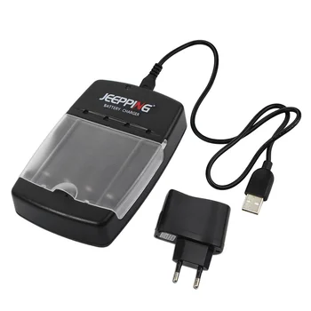JEEPPİNG 4 slot USB akıllı AA AAA Alkalin Pil Şarj cihazı Görüntülemek için Nİ-MH Nİ-CD Şarj Edilebilir Pil ücretsiz kargo LED