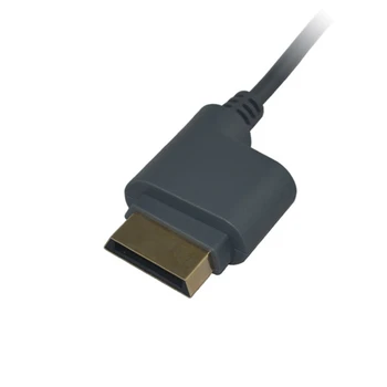 PC için Xbox 360 için Optik Çıkış İle HD VGA AV Kablo Konnektör
