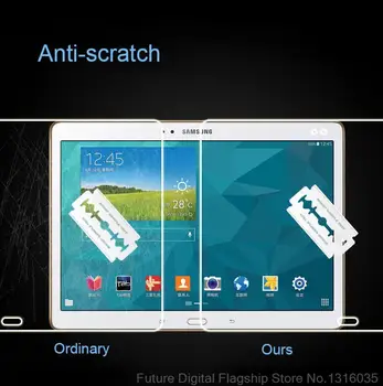 Samsung Galaxy Tab için BİNFUL Premium 0.3 mm Tempered Cam 3 10.1 P5200/P5220 / P5210 9 H Sabit Şeffaf Ekran Koruyucu Film