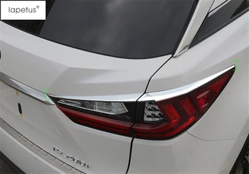 Çerçeve Dekorasyon Kalıp Trim Kapak 2016 Lexus RX450H RX200T İçin aksesuarlar - 2018 Arka Kuyruk Işık Lambası Kaşları Bagaj Kapağı