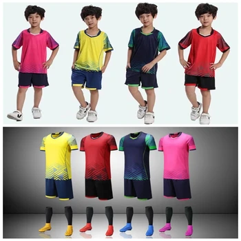 Çocuklar Çocuklar Futbol Formaları Futbol Gençliği Spor Tren Eşofman Takım elbiseleri Arasında De Ayak seti Survetement Football Set