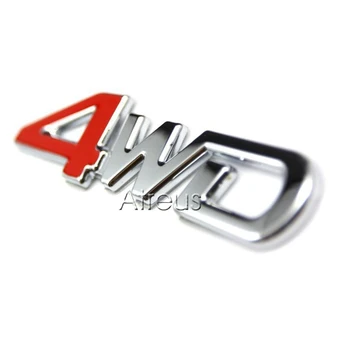 Infiniti Acura MDX RDX Nissan Qashqai J11 Juke Tilda Almera X İçin 3D 4 ÇEKERLİ 4x4 Metal Araba Çıkartma Etiket-İz T32 Aksesuarları
