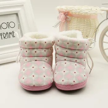 Bebek Ayakkabıları Kış 2017 Erkekler Kızlara İlk Walkers Bebek Bebek Bebek Prewalker Ayakkabı Yumuşak Ayakkabıları Botlar