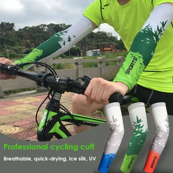 1 çift kol nefes Yürüyüş Açık Spor Oyunları için Güneş UV Koruması Kollu